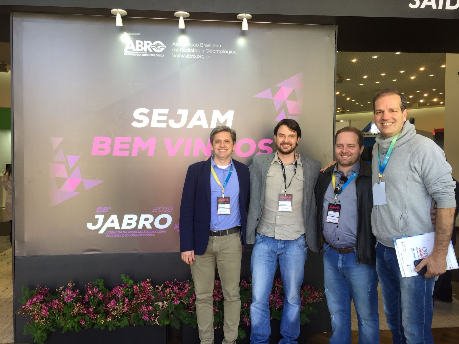 CENDRO PRESENTE NA JORNADA BRASILEIRA DE RADIOLOGIA ODONTOLOGICA 2018!